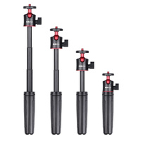 Foldable Tripod Selfie Stick with Ball Head for Gopro Hero 12 thumbnail