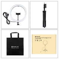11.8 Led Ring Light Kit with Tripod and Phone Clamp thumbnail