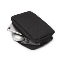 Versatile Headphone Charger & Data Cable Storage Bag - 23 x 11.5 x 5.5cm - Black thumbnail