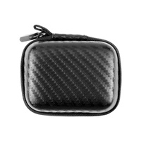 Portable Carbon Fiber Eva Storage Bag for Insta360 Go 3 / 3s Mini Body - Black thumbnail
