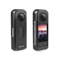 Metal Protective Cage for Insta360 X3 with Silicone Lens Cover thumbnail