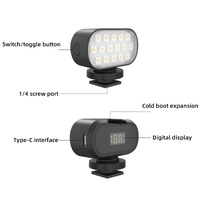 Portable Live Video Led Light for Beauty Photography and Selfies - Black thumbnail