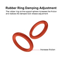 Universal Magic Arm With Ball Head Mount - Black thumbnail