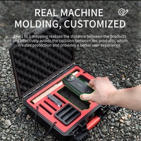 Waterproof Dual-layer Storage Box for Insta360 X4 Startrc - Black thumbnail