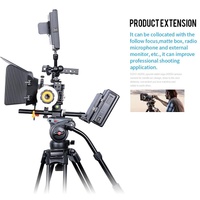 Sony A6000 / A6300 / A6500 / A6400 Camera Stabilizer Cage - Black thumbnail