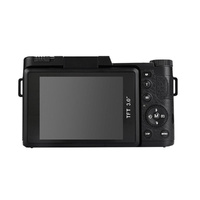 3.0 Flip Screen Vlog Camera with 4x Zoom - Black thumbnail