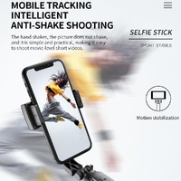 Bluetooth Gimbal Stabilizer with Remote and Tripod - Black thumbnail