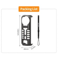 Graphene Protective Case for Insta360 X4 with Hand Strap - Black thumbnail