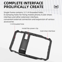 Vlogging Smartphone Video Rig - Metal Cage In Black thumbnail