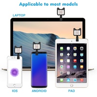 Universal Phone Camera Lens with Selfie Led Light for Smartphones thumbnail