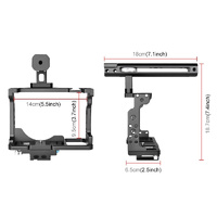 Filmmaking Rig With Handle For Nikon Z6 / Z7 - Black Cage thumbnail