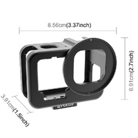 Aluminum Protective Cage for Gopro Hero with Uv Lens and Insurance Frame thumbnail
