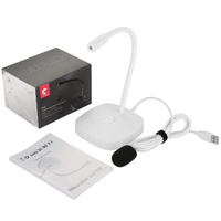 Desktop Usb Microphone For G22 Computers - Black thumbnail