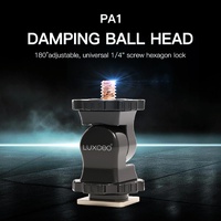 Universal Hot Shoe Damping Ball-Head Camera Bracket - Black thumbnail