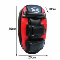 Thickened Professional Taekwondo Foot Target For Boxing And Sanda Training - Wb Yellow Edge thumbnail