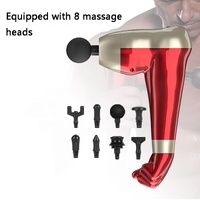 Arm Shape Usb Massage Gun For Muscle Relaxation - Black thumbnail