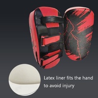 Taekwondo Training Foot Target - Home Boxing Pair - White thumbnail