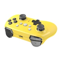 Wireless Game Handle for Nintendo Switch Lite - Tooth Design - Black thumbnail