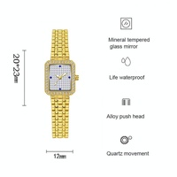 Stylish Diamond Women Alloy Watch Available - Rose Gold thumbnail