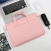 14 Inch Waterproof Oxford Laptop Handbag - P310 - Pink thumbnail