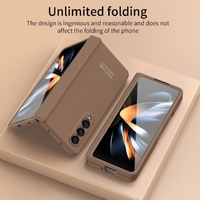 Foldable Phone Case with Pen and Stylus for Samsung Galaxy z Fold 4 / 5g - White thumbnail