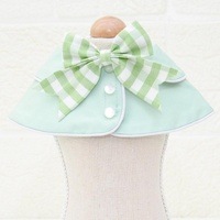 Pet Accessories Dog Small Shawl Bib Saliva Towel Triangle Scarf - Size S - Light Green thumbnail