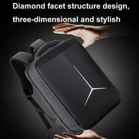 Waterproof Business Laptop Backpack with Usb Port - Multifunctional - Pink - 15 Inch thumbnail