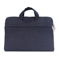 Portable 11.6 Laptop Bag - Dark Blue Handheld thumbnail