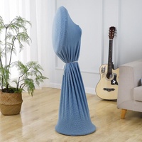 Household Fabric Fan Cover - Round Elastic 110x45cm - Green thumbnail