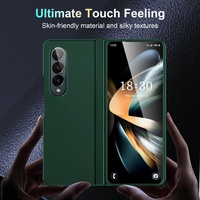 Foldable Phone Case with Holder for Samsung Galaxy z Fold 4 - Full Coverage - Light Purple thumbnail