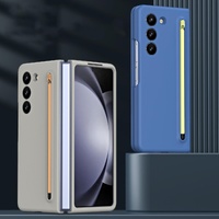 Enhanced Shockproof Phone Case for Samsung Galaxy z Fold 4 - Pen Design - Dark Grey thumbnail