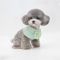 Pet Shawl Scarf Saliva Towel Dog Clothes Accessories - Size M - Blue thumbnail