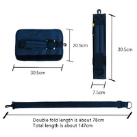 Portable Golf Bag for Cues - Handbag - Blue thumbnail