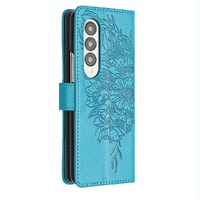 Butterfly Embossed Leather Phone Case - Rose Gold thumbnail