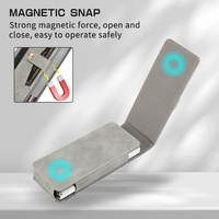 Shockproof Foldable Leather Case with Stylus for Samsung Galaxy z Fold 4 / 5g - Blue thumbnail