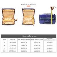 Xl Thickened Stretch Luggage Cover - Dust-proof & Wear-resistant - Rose Red thumbnail