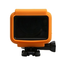Silicone Border Frame Mount for Gopro Hero5 - Protective Cover - Pink thumbnail