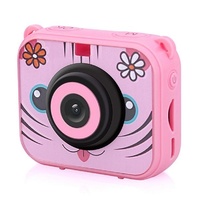 Waterproof 5.0mp Kids' Digital Camera with 1.77 Screen - G20 - Pink thumbnail