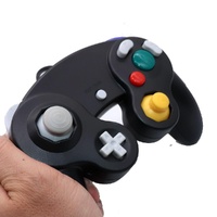 5 Piece Wired Game Controller for Nintendo Ngc - Transparent Purple thumbnail