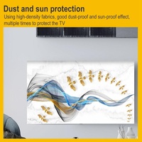 52 Inch Dust-proof Tv Cover for Household - Dinosaur thumbnail