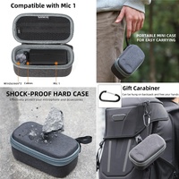 Mini Carrying Case for Dji Mic 2 Wireless Microphone - Storage Bag thumbnail