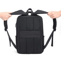 Multifunctional Oxford Laptop Backpack - Cxs-611 - Light Grey thumbnail