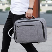 Multifunctional Oxford Laptop Backpack - Cxs-620 - Light Grey thumbnail
