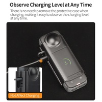 Transparent Black Sunnylife Lens Screen Protector for Insta360 X4 thumbnail