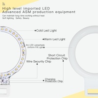 Xj18 Live Self-timer Led Fill Light - Perfect for Live Streaming - Blue thumbnail