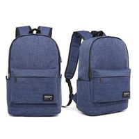 Multi-function Laptop Backpack with Usb Port - Fits 15.6 Devices - Oxford Cloth - 45x31x16cm - Blue thumbnail
