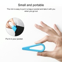 Adjustable Notebook Stand for Improved Cooling and Comfort - Blue thumbnail