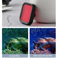 Diving Lens Filter for Dji Action Camera - Purple thumbnail