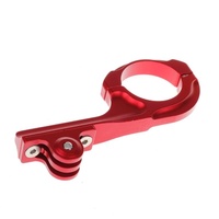 Bicycle Handlebar Holder with Connector Mount for Xiaomi Yi Sport Camera - Red thumbnail