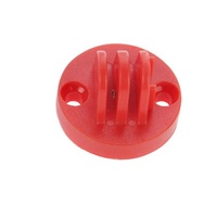Universal Camcorder Mount Adapter for Gopro Hero Cameras - Tripod Compatible - Red thumbnail